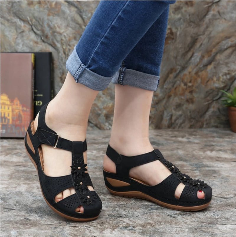 Soft Soled Velcro Comfortable Sandals