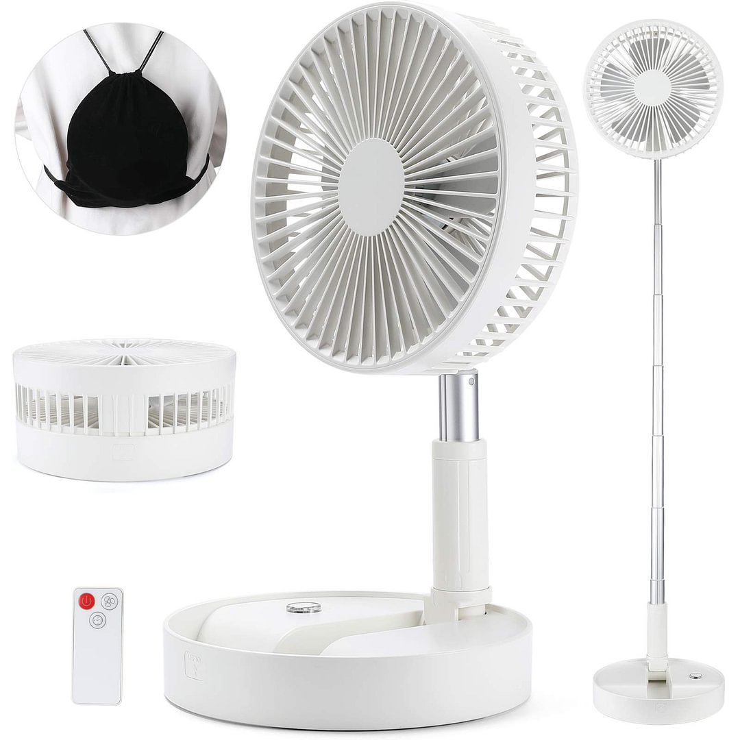 Foldable mini shaking head fan humidifier、、sdecorshop