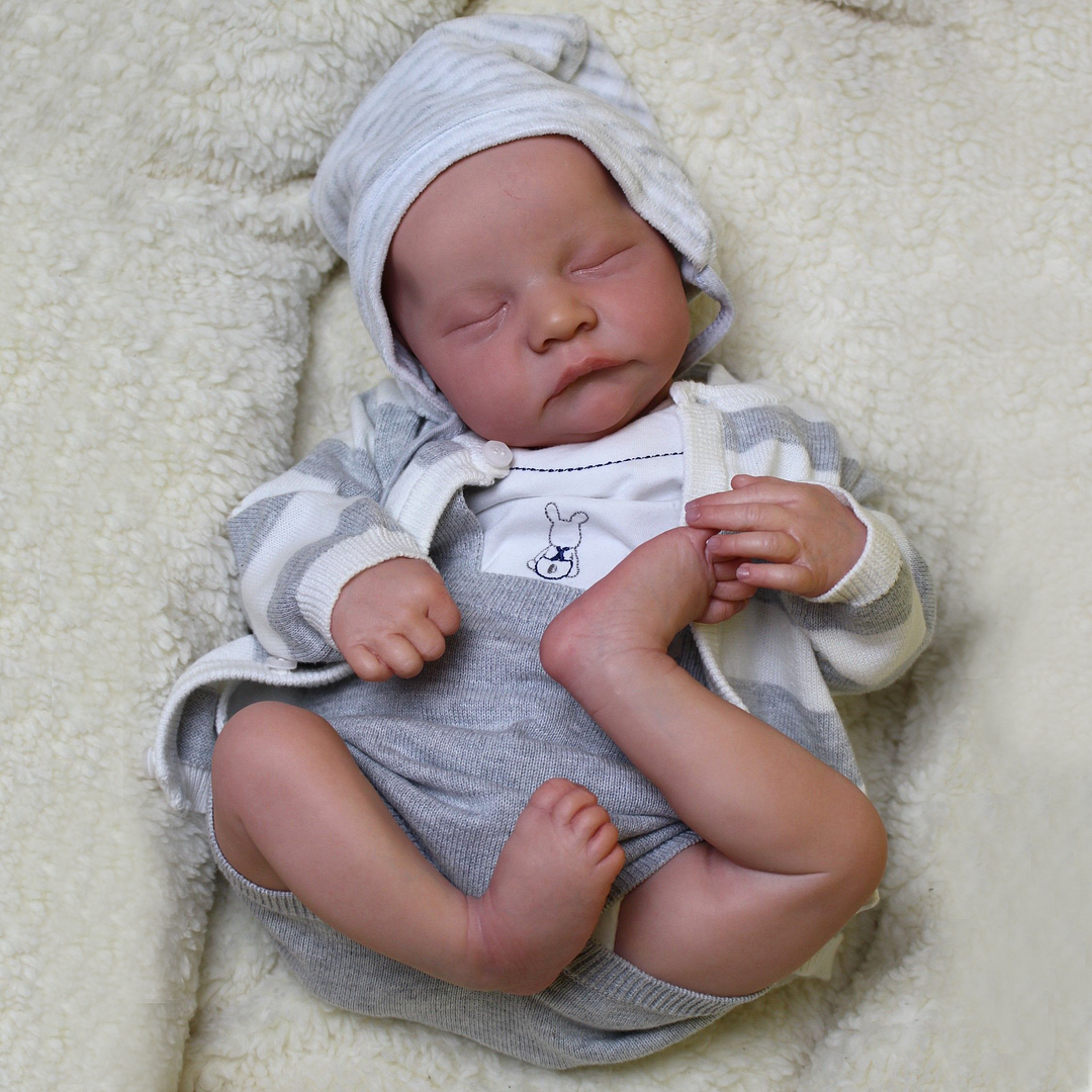 12'' Truly Sleeping Reborn Newborn Silicone Baby Doll Boy Jae by Creativegiftss® Exclusively 2022 -Creativegiftss® - [product_tag]