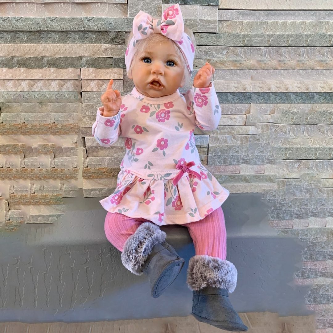  20'' Clever Rosalyn Touch Real Reborn Baby Doll Girl - Reborndollsshop.com-Reborndollsshop®