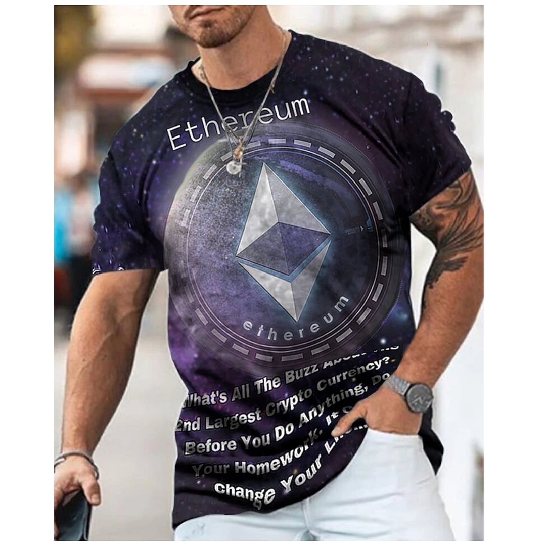 Trendy Ethereum printed T-shirt / [viawink] /