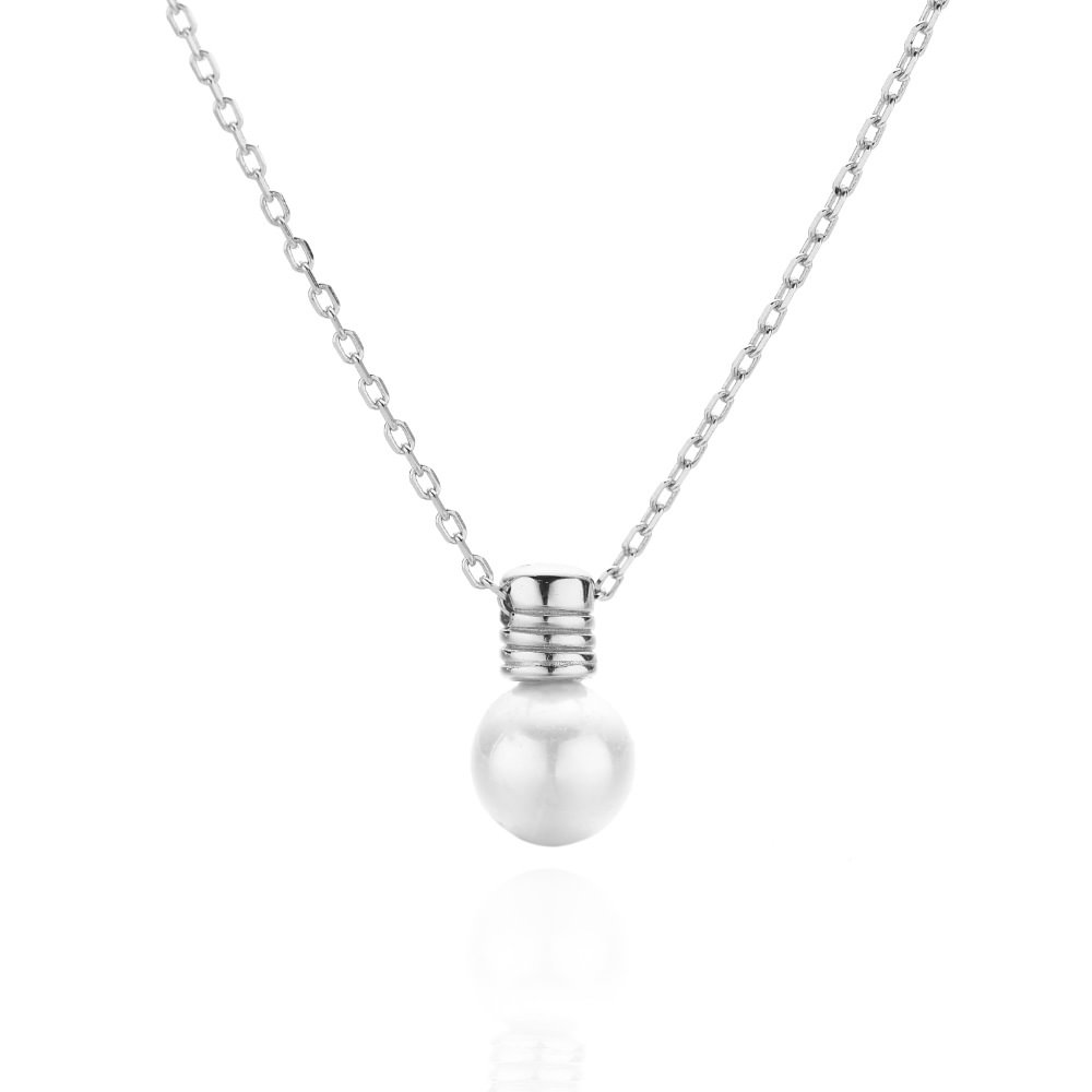 Bulb Pearl choker Necklace