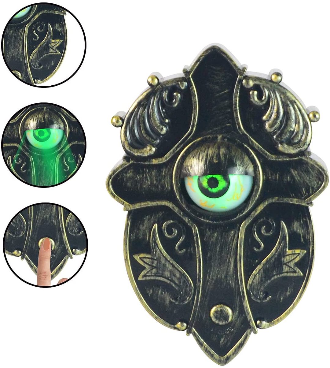 Doorbell Decoration with Eyeball - vzzhome