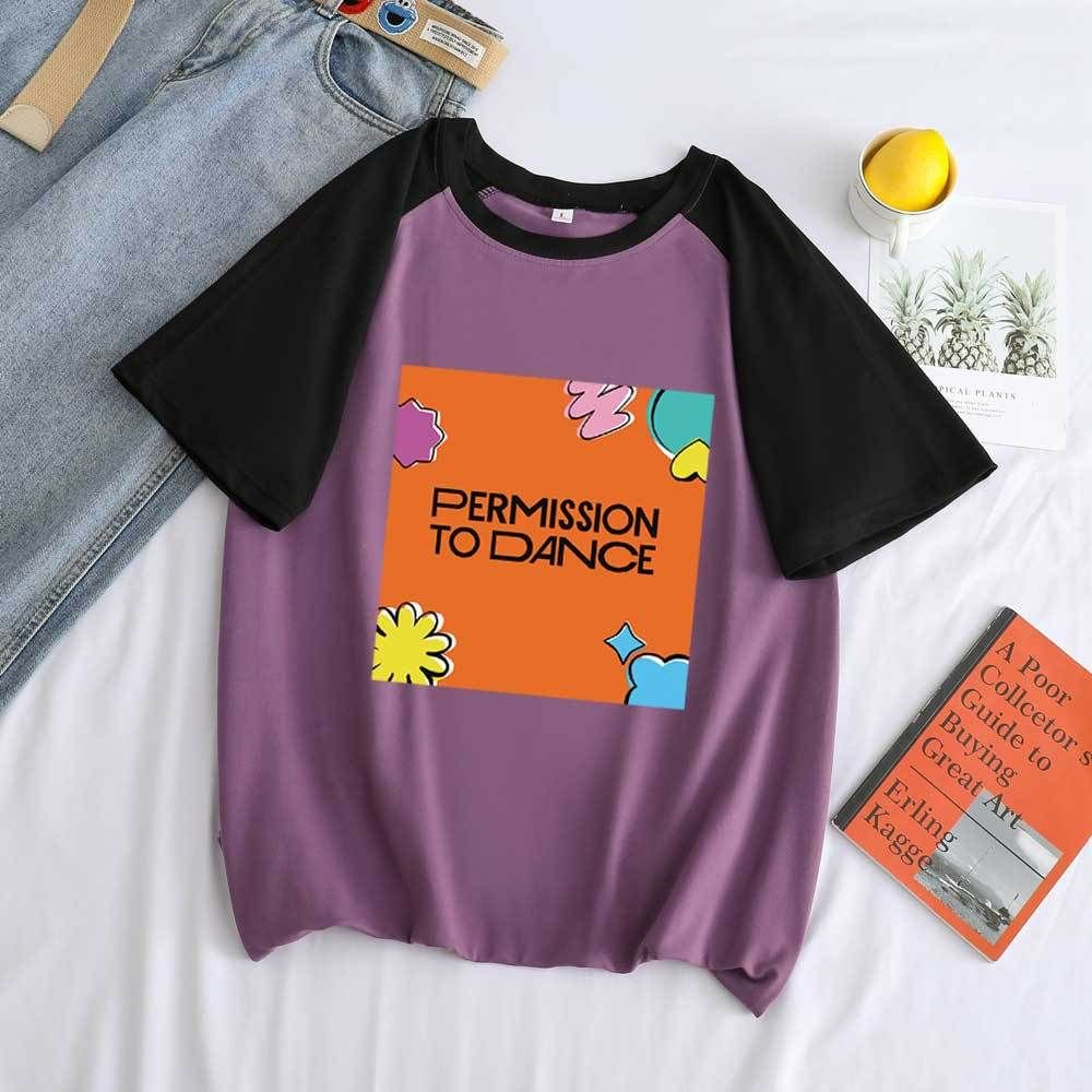 방탄소년단 Permission To Dance Colorblock T-shirt
