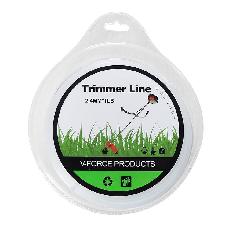 Nylon Grass Trimmer Rope Gasoline Lawn Mower Brush Cutter Head Cutting Line