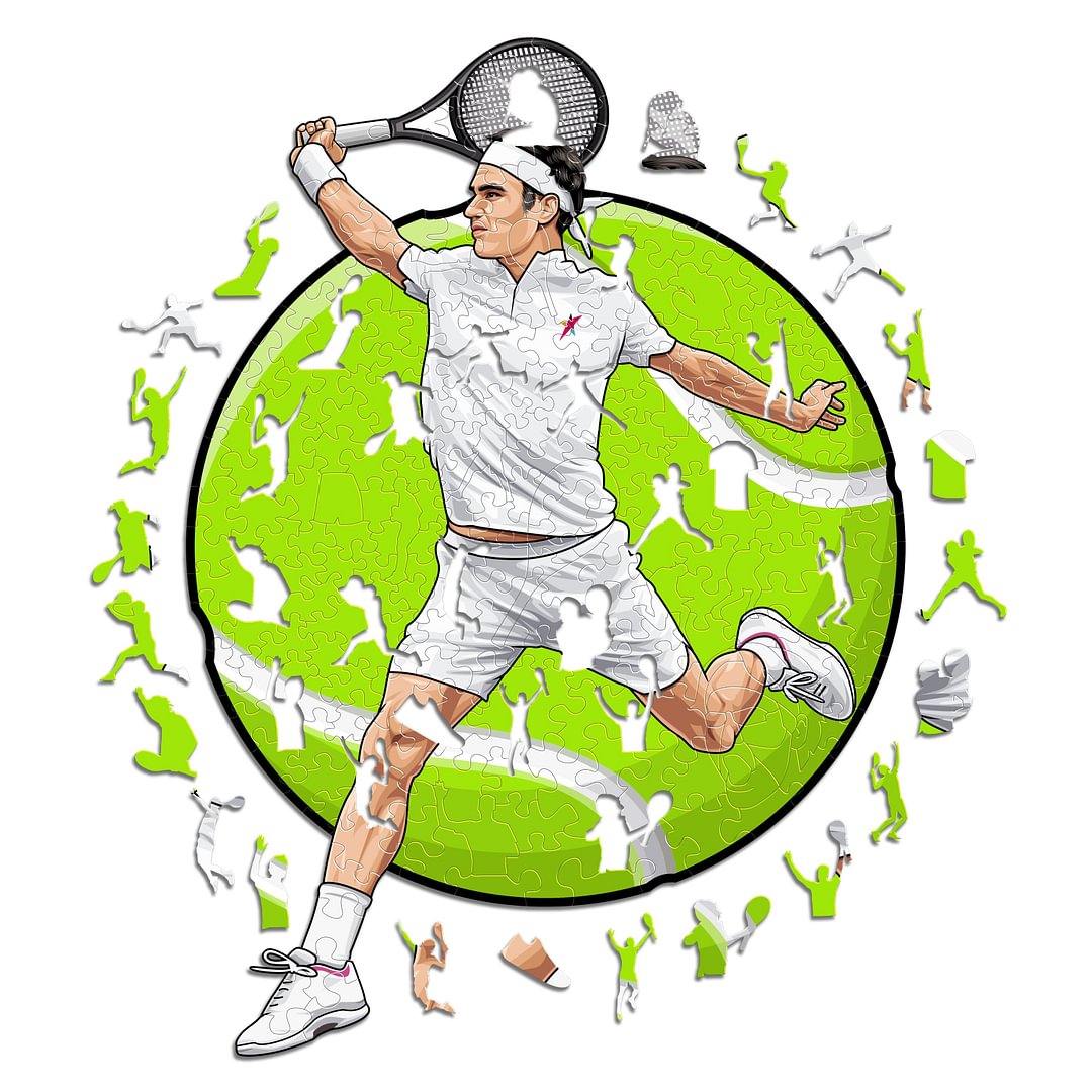 Roger Federer (NEW!)-Ainnpuzzle