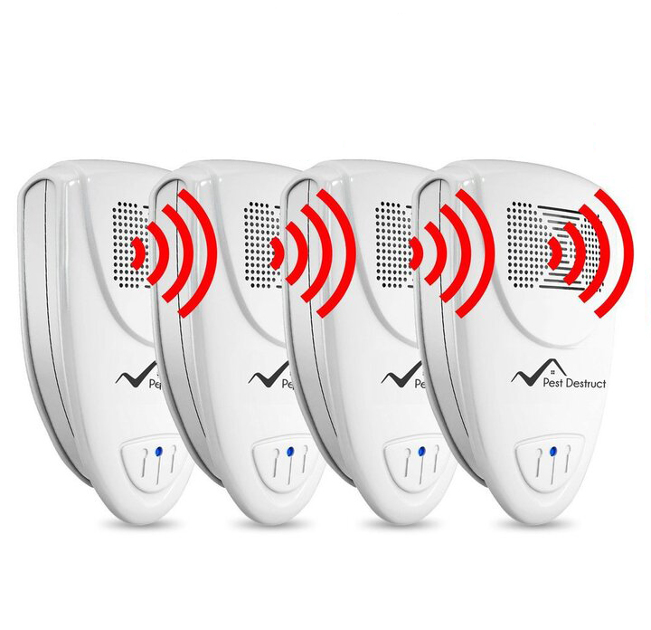 Ultrasonic Cockroach Repeller - PACK of 4 - Get Rid Of Roaches In 48 Hours、、sdecorshop