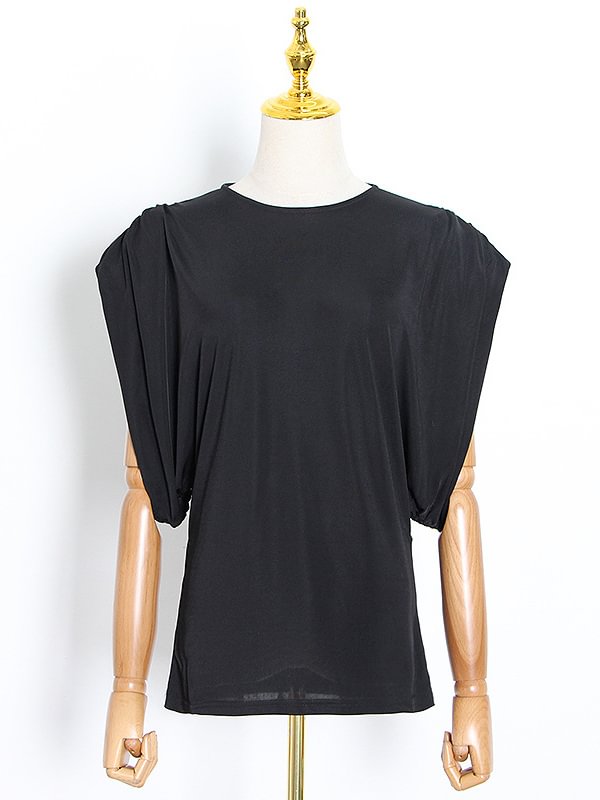 Original Solid Sleeveless T-Shirts Tops