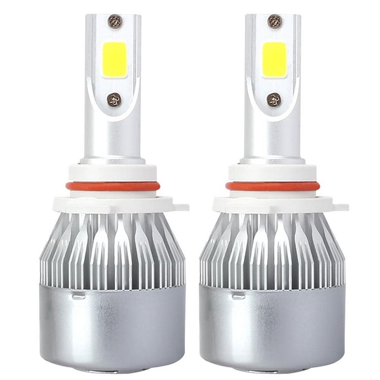 2pcs LED Car Light Bulbs 9005 36W 3000K COB Auto Headlight Fog Lamp Bulbs