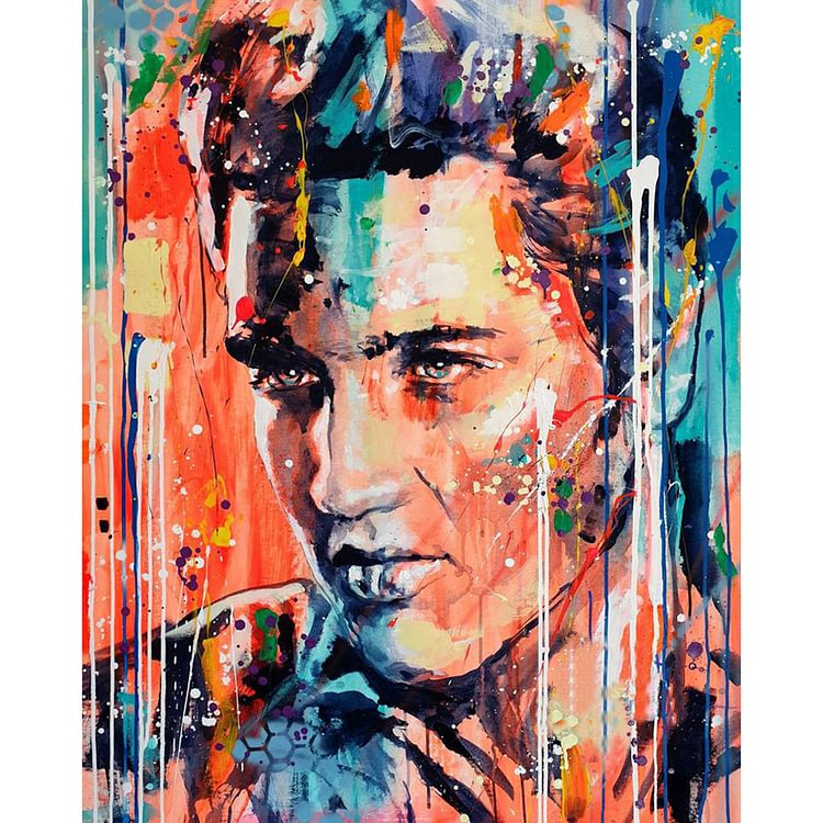 Elvis Presley - Round Drill Diamond Painting - 30*40CM
