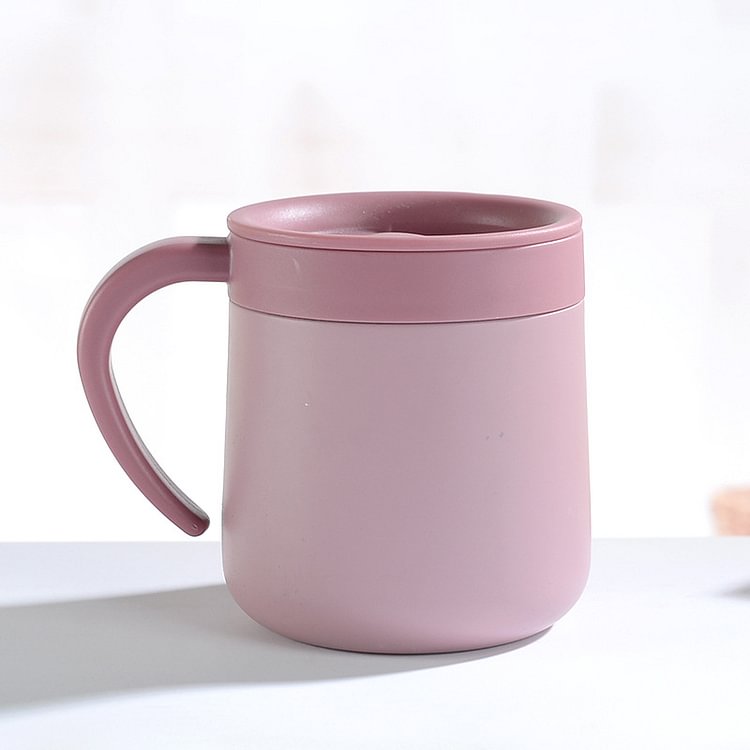 PINK Pure Color Insulated Coffee Cup-304 Stainless Steel