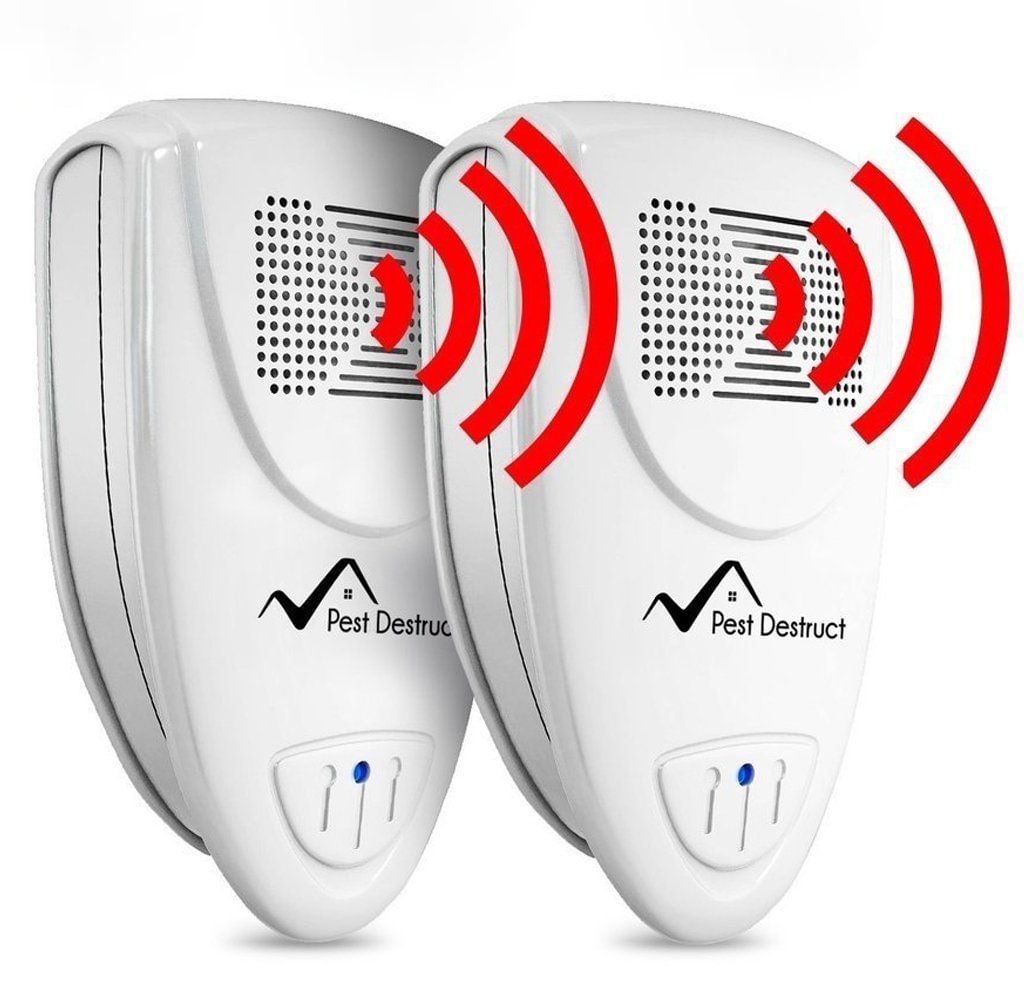 Ultrasonic Gnat Repeller PACK OF 2 - Get Rid Of Gnats In 48 Hours