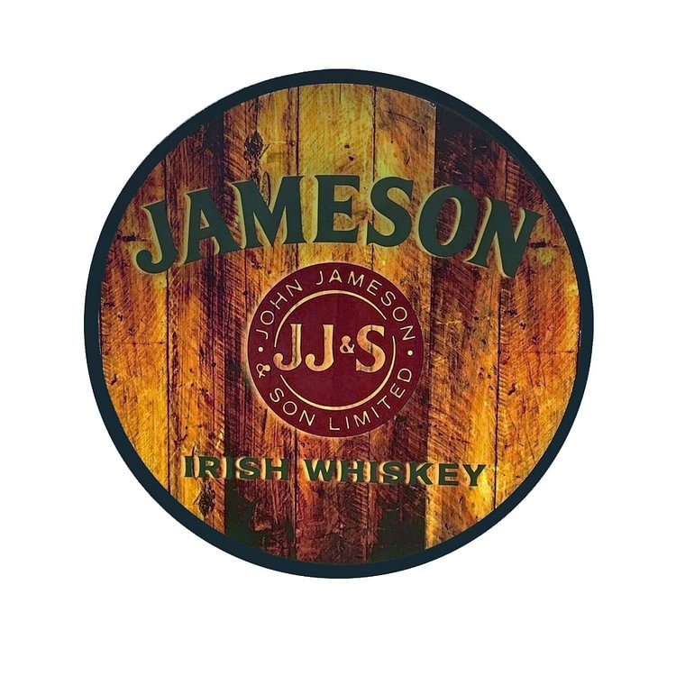 Jameson -Round Tin Signs - 30*30CM
