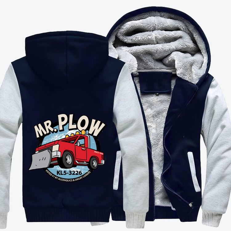 Mr Plow Truck, The Simpsons Fleece Jacket
