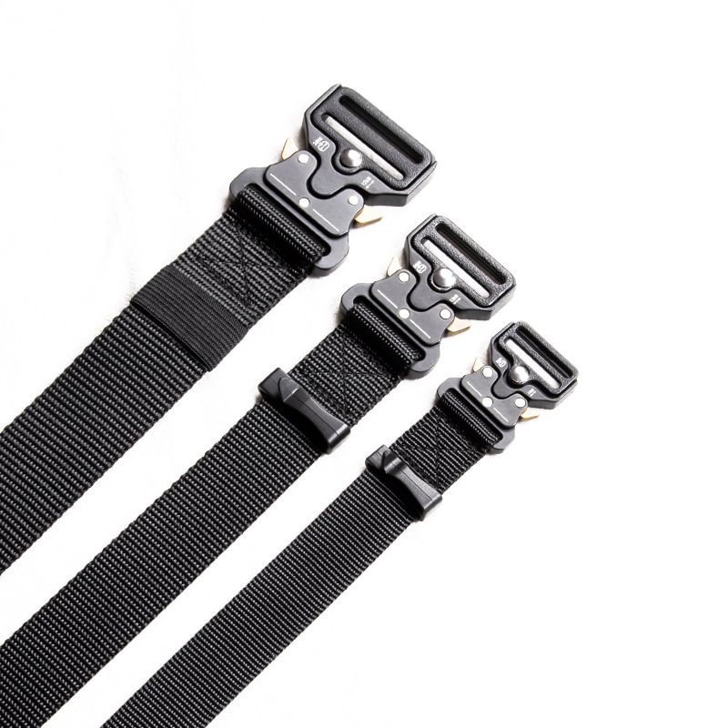 Buckle canvas belt buckle outdoor military training nylon tactical belt / Techwear Club / Techwear