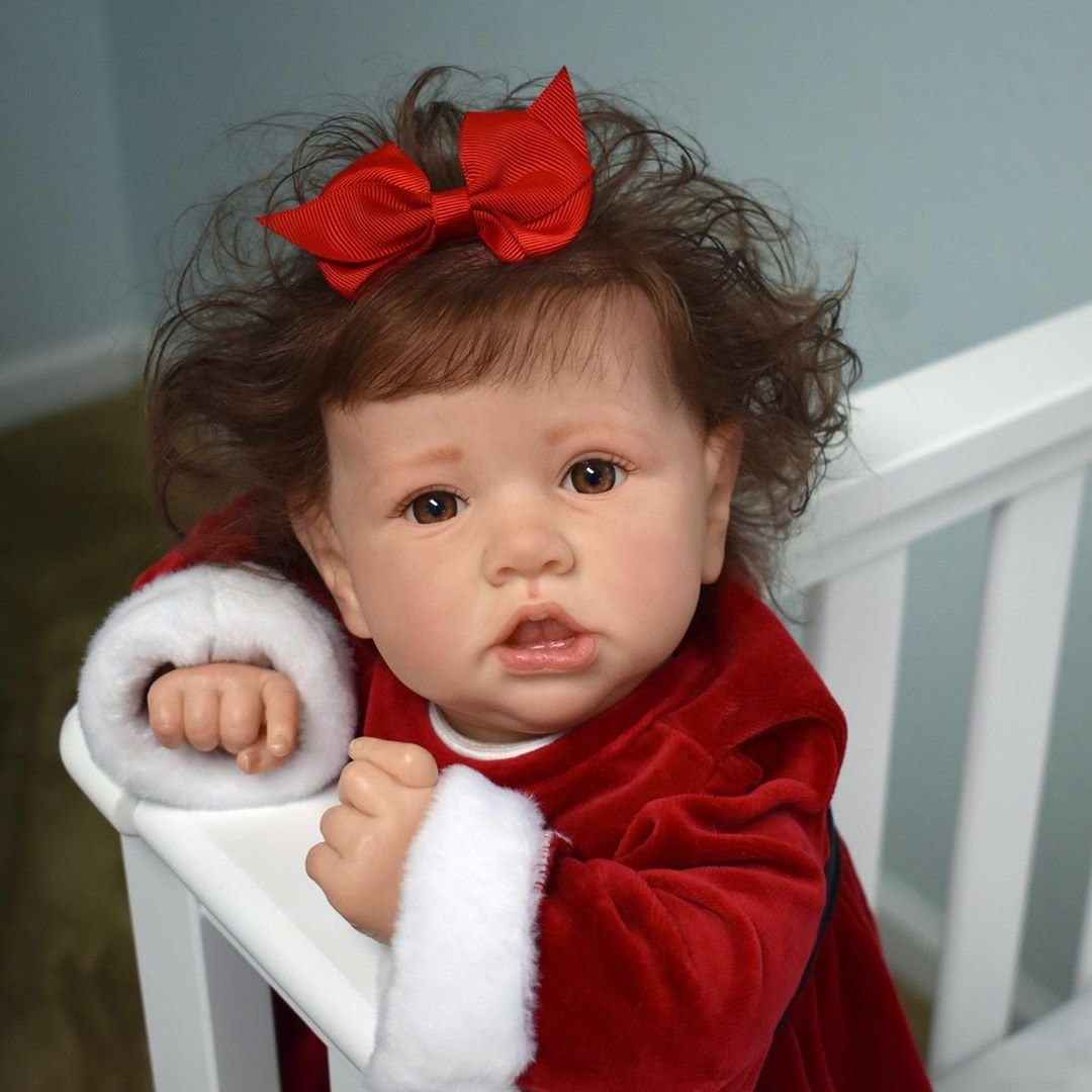 [6-Day Delivery]12'' Realistic Mini Full Silicone Weighted Reborn Baby Doll Girl Clara 2022, Kids Gift Idea -Creativegiftss® - [product_tag]