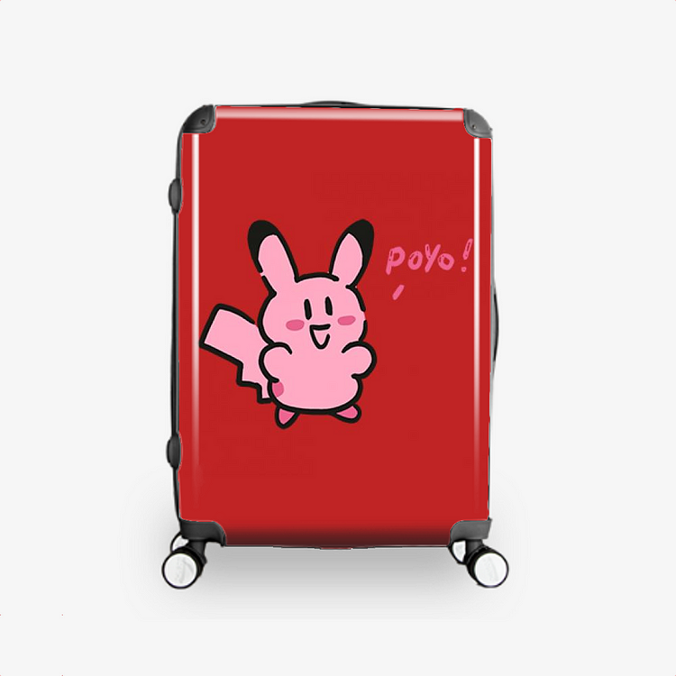 Kirby Disguised as Pikachu, Kirby Hardside Luggage