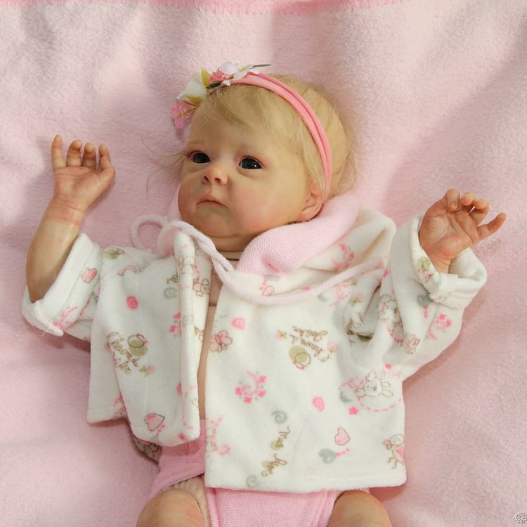  17'' Realistic Reborn Baby Girl Named Kaia - Reborndollsshop.com-Reborndollsshop®