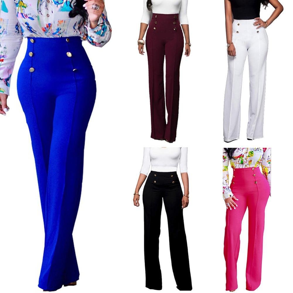 summer clothes for women pants high waist long pants female women clothes plus size trousers P15697