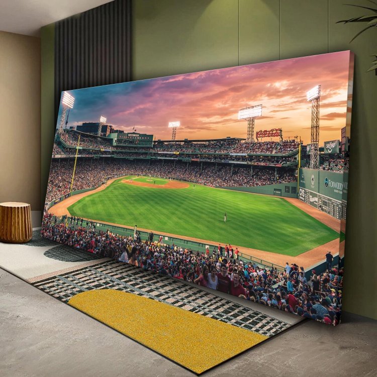 Fenway Park Boston Red Sox Matchday Canvas Wall Art