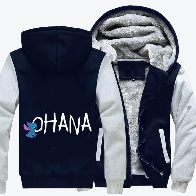 Ohana, Lilo and Stitch Fleece Jacket
