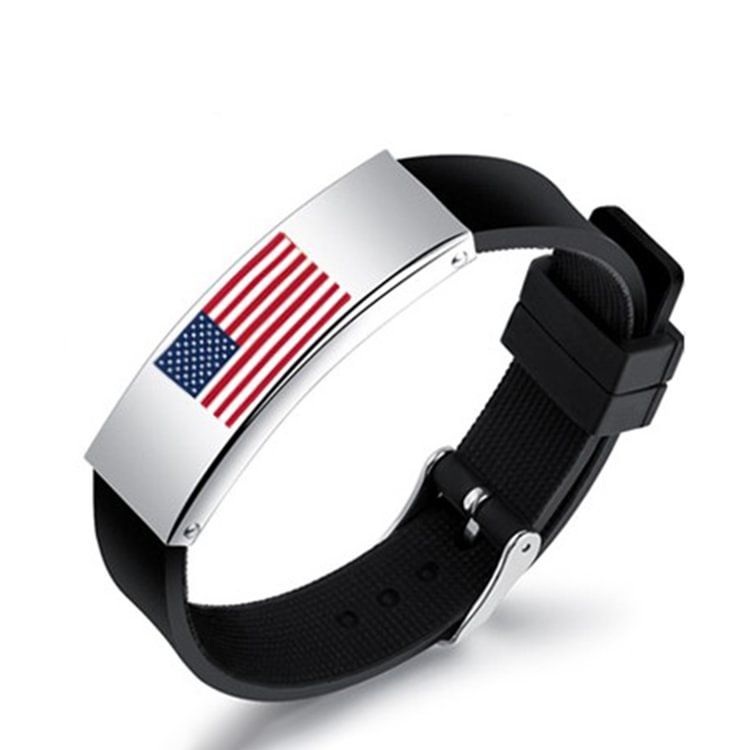 American Independence Day Bracelet ，American Flag Blacelet，Patriotic Bracelet
