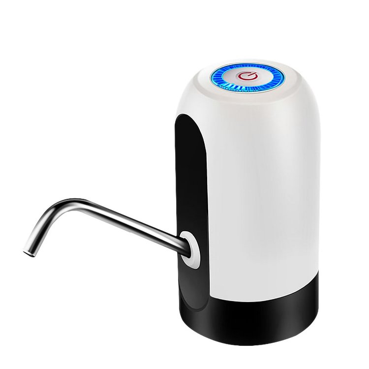 Electric Pumping Device Bottled Water Pump DrinkDispenser (White Black)