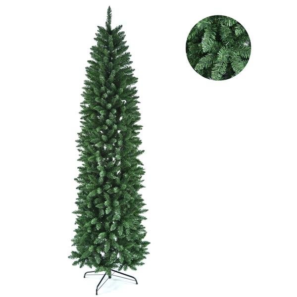 7.5ft Pointed PVC Pen Holder Christmas Tree、、sdecorshop