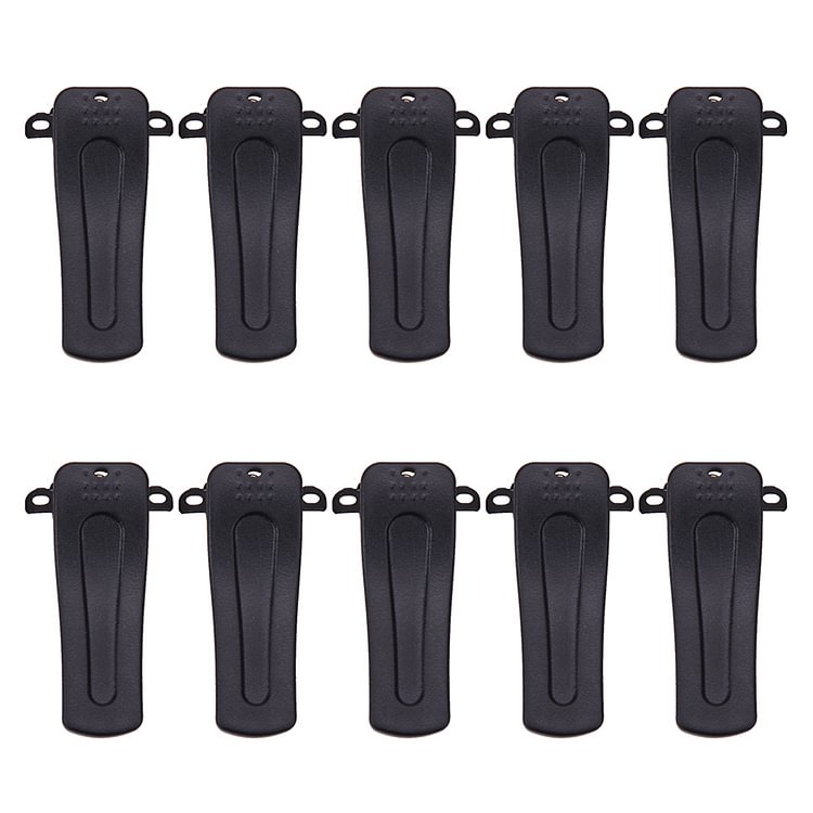 10x Belt Clip for Retevis H777 for BaoFeng BF-666S 777S BF-888S 2-Way Radio