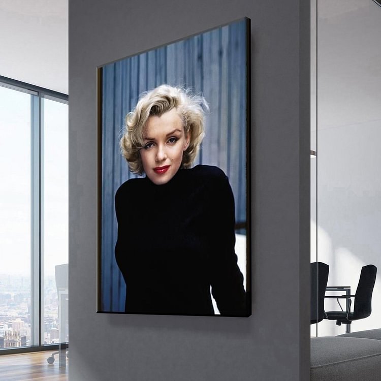 Marilyn Monroe Classic Photo Canvas Wall Art 