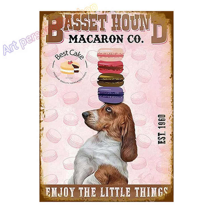 Beagle Dog - Vintage Tin Signs