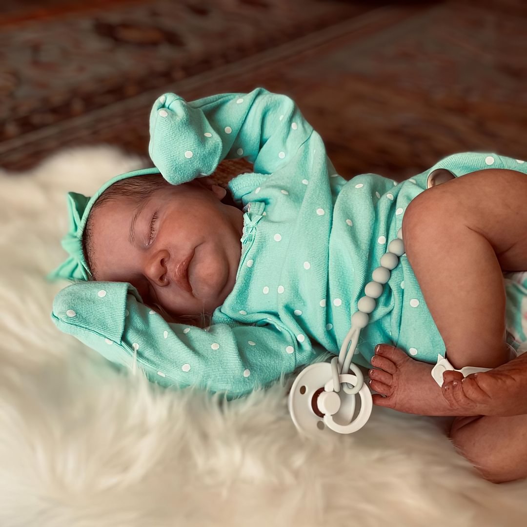 12'' Real Lifelike Cute Sleeping Reborn Baby Doll Girl, So Truly Realistic Weighted Poseable Newborn Baby Alice -Creativegiftss® - [product_tag]