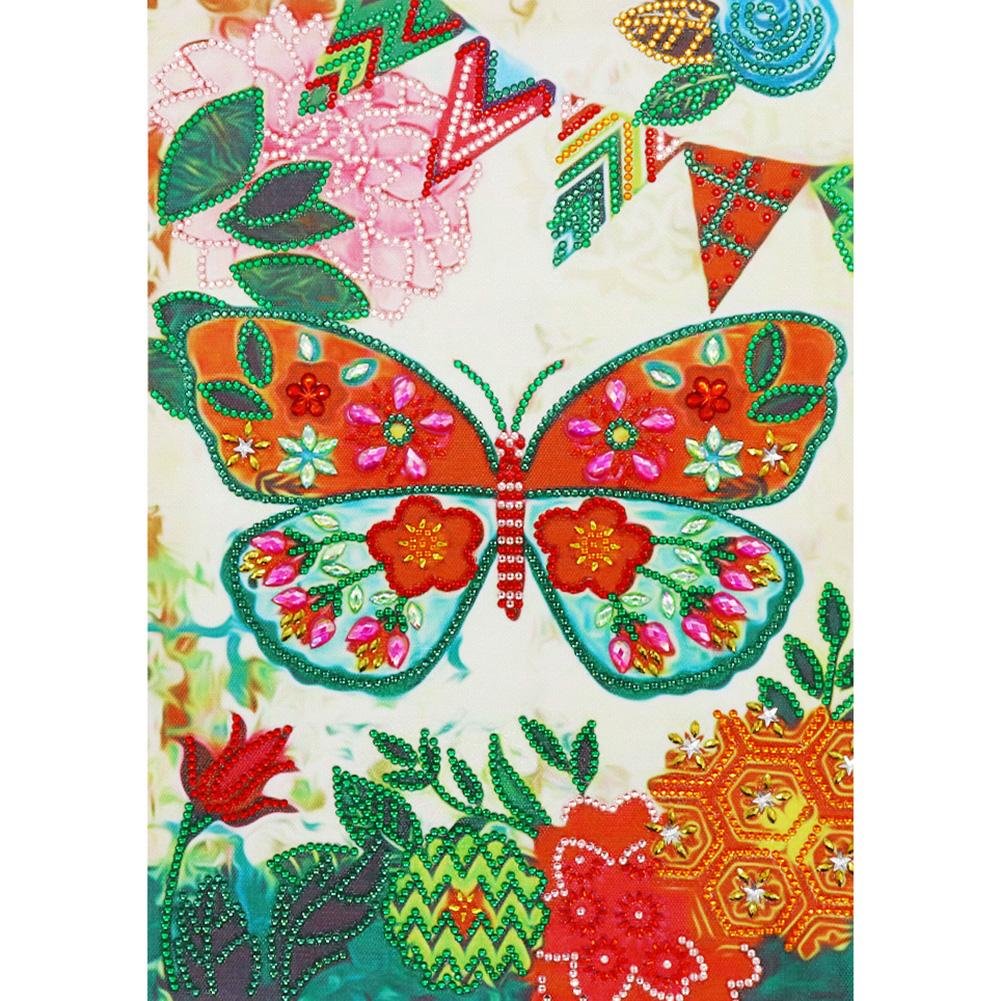 Partial Special Shaped Diamond Painting Butterfly