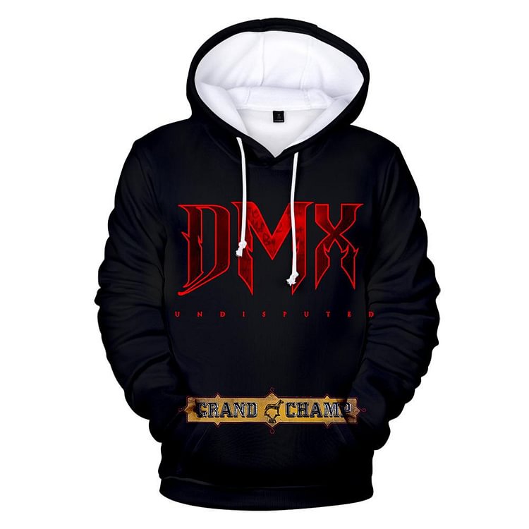DMX Hoodie 3D Graphics Unisex Earl Simmons Hooded Sweatshirt-Mayoulove