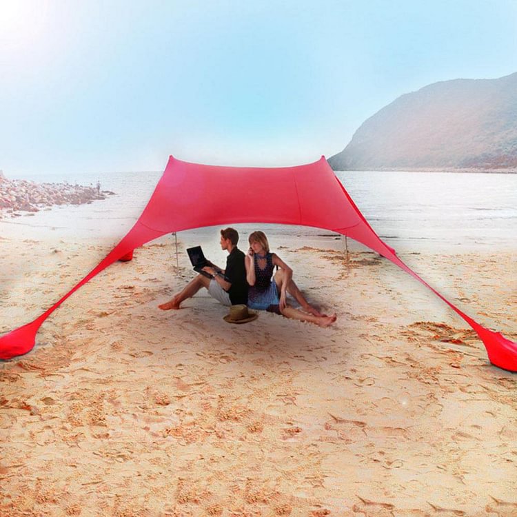 Beach Sunshade Beach Tent- Perfect Sun Shelter-beach Shade Tent - tree - Codlins