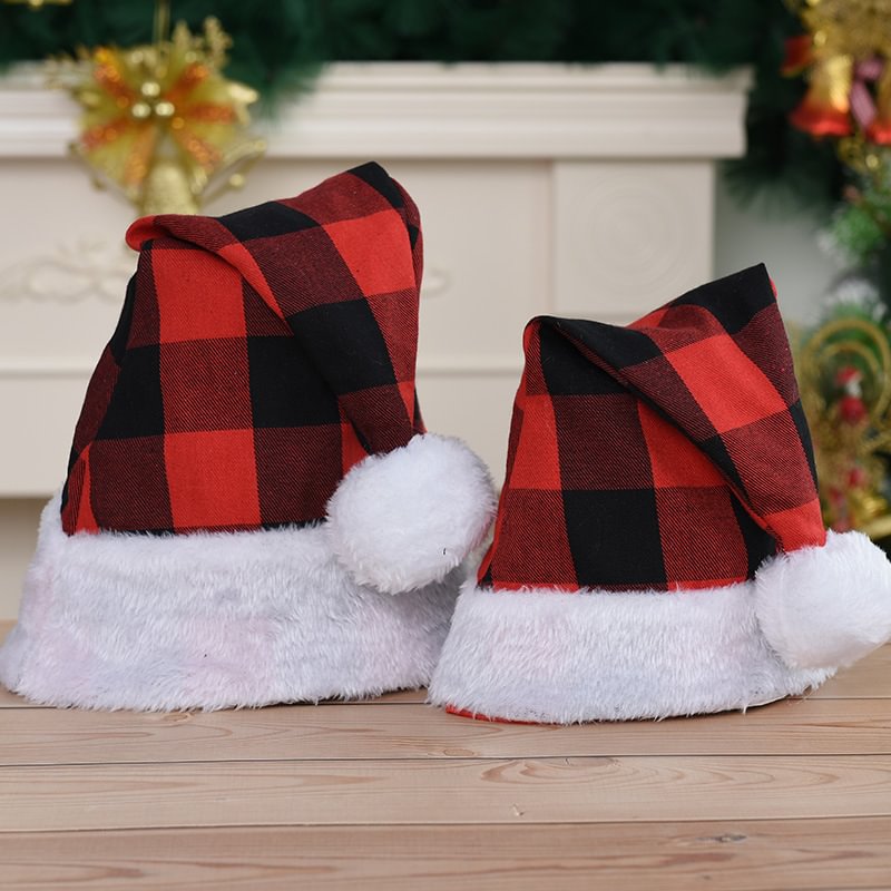   Decorative Soft Cozy Christmas Hat For Kids & Adults - Neojana