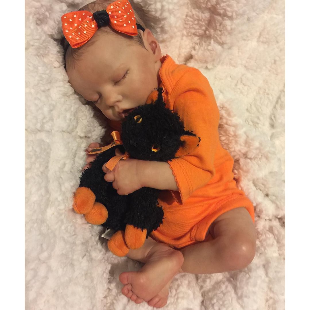  17'' Truly Touch Real Reborn Baby Sleeping Doll Named Noelle - Reborndollsshop.com-Reborndollsshop®