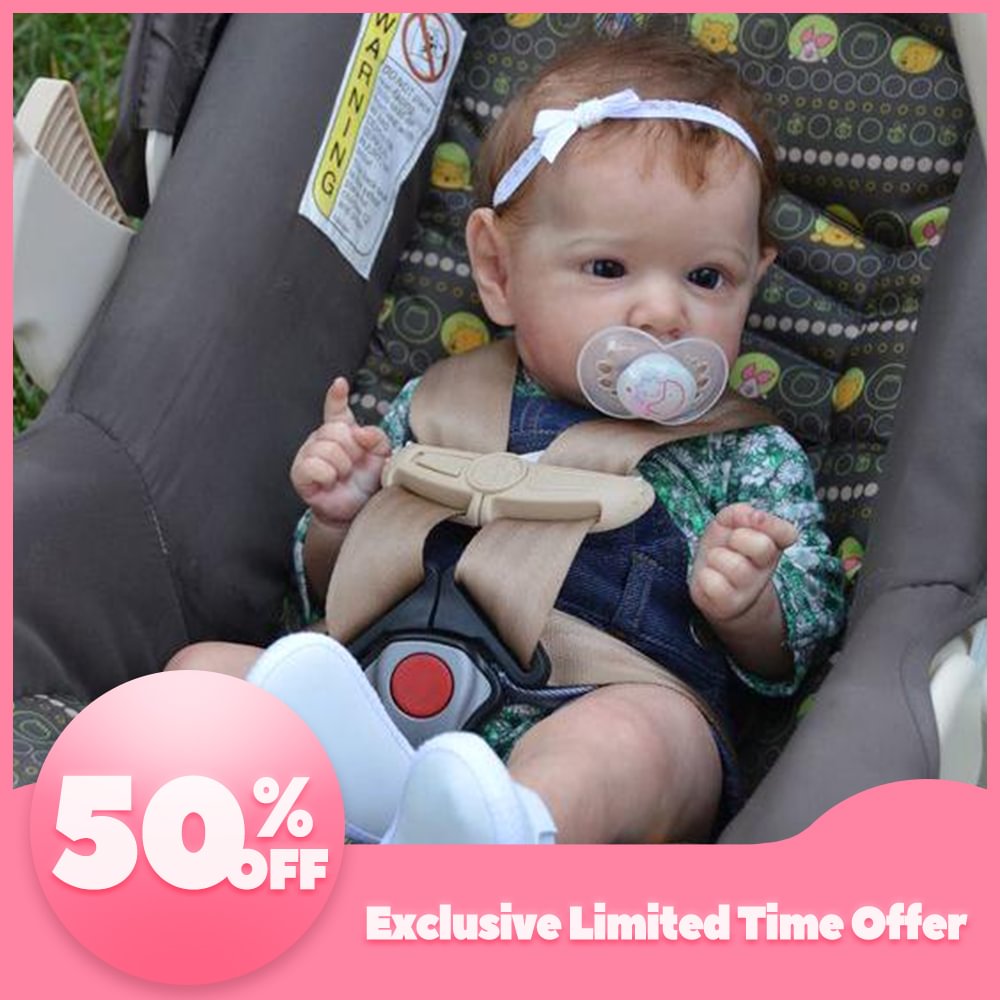  [Kids Gift Idea Deals] 20'' Sweet Denise Reborn Toddlers Baby Doll Girl Realistic Kids Gift Lover - Reborndollsshop.com-Reborndollsshop®