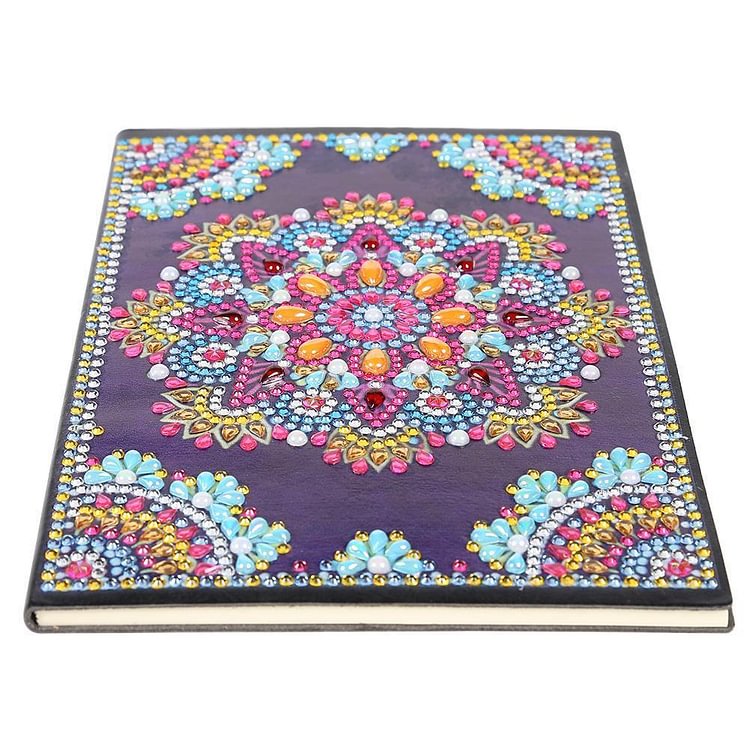 DIY Mandala Special Shaped Diamond Painting 50 Pages A5 Sketchbook Notepad