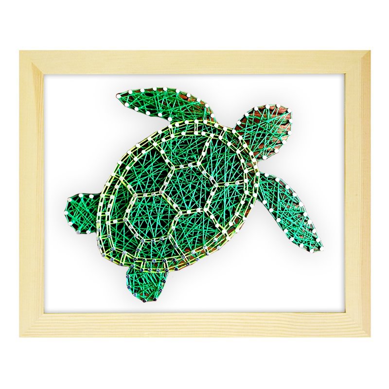Sea Turtle String Art Kit-Ainnpuzzle