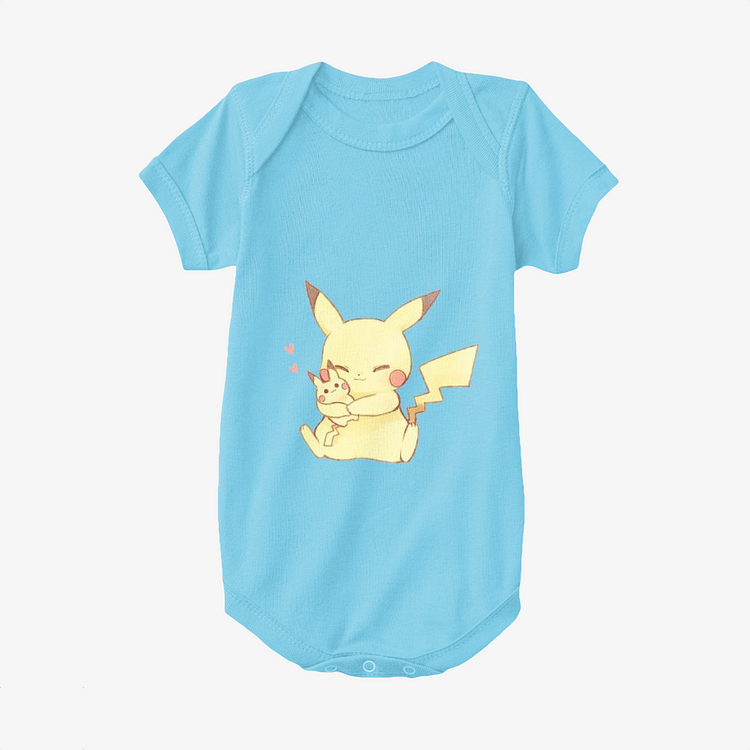 Pikachu And Baby, Pokemon Baby Onesie