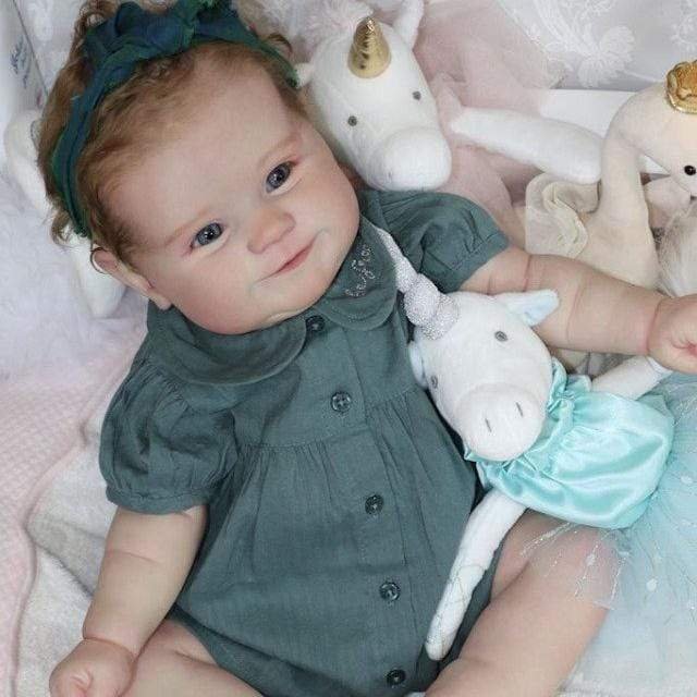  20'' Realistic Daniella  Reborn Baby Doll -Realistic and Lifelike with "Heartbeat" and Coos - Reborndollsshop.com-Reborndollsshop®