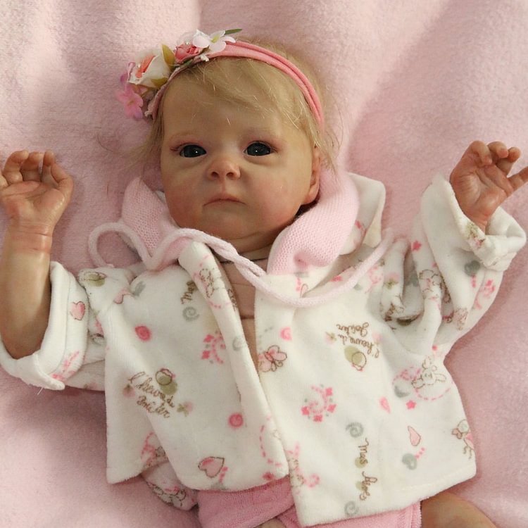  17 Inches Sweet Vivienne Handmade Reborn Baby Toy - Reborndollsshop.com-Reborndollsshop®