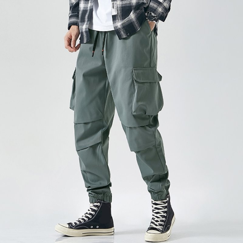 Casual pocket cargo pants / Techwear Club / Techwear