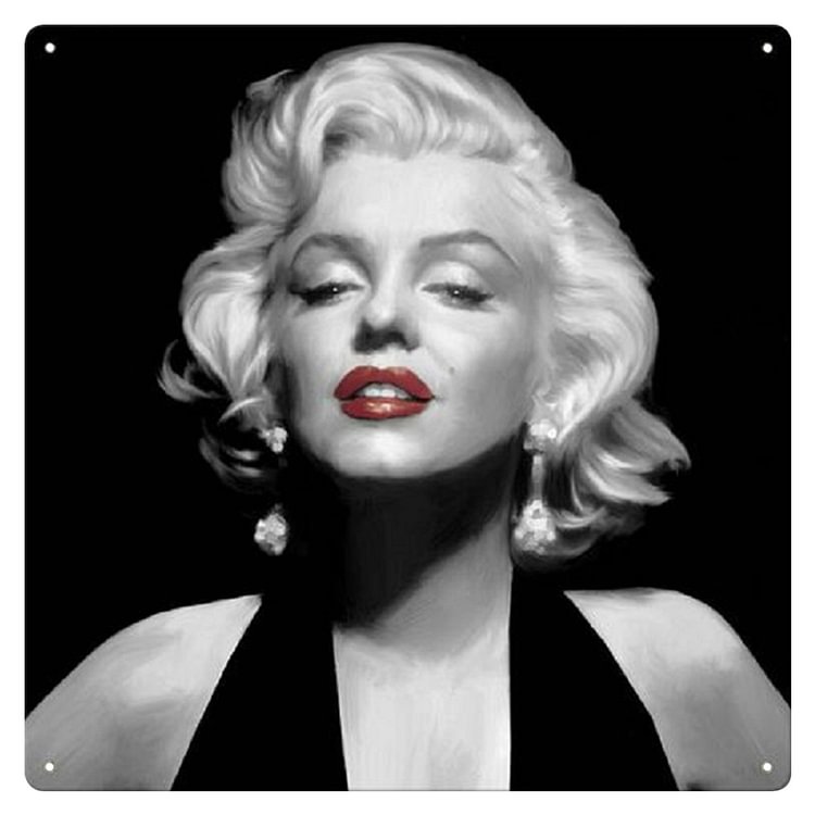 Marilyn Monroe- Square Shape Tin Sign - 30*30CM