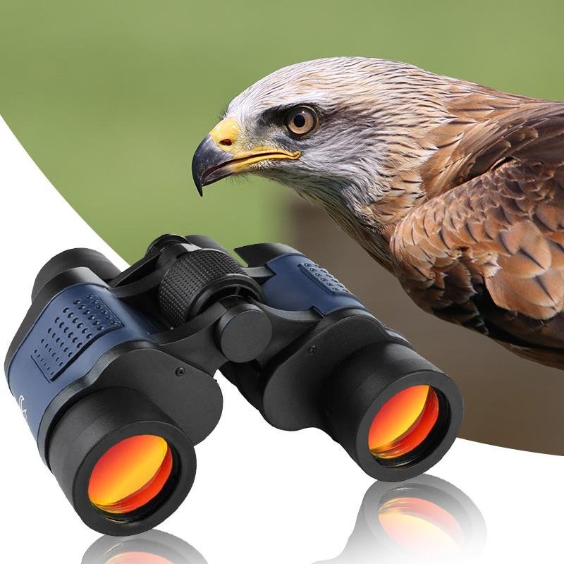 High magnification night vision 60x60 binoculars HD 10000M long-distance outdoor hunting binoculars fixed zoom、、sdecorshop