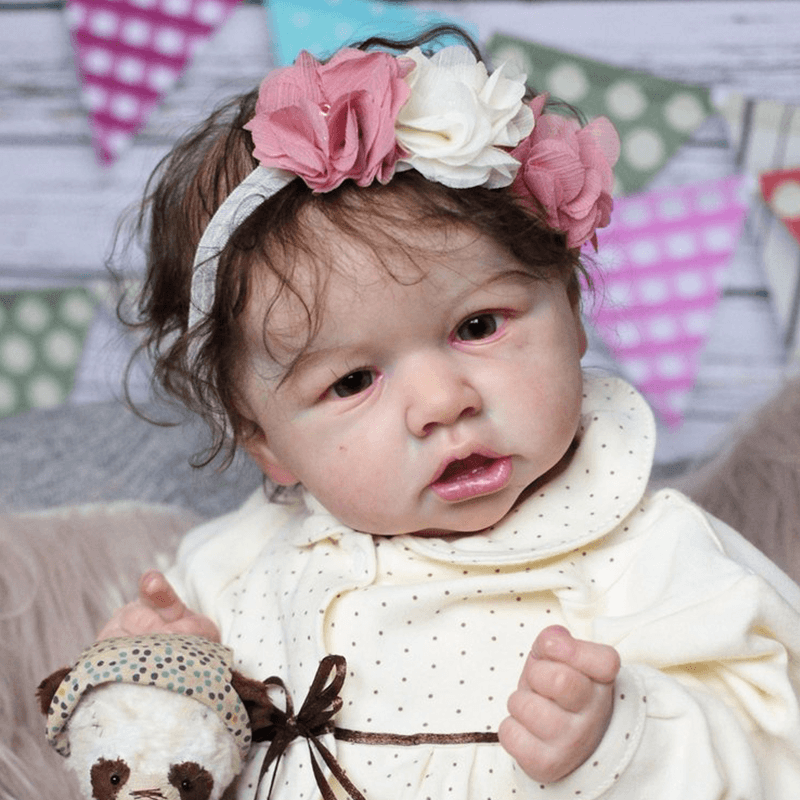 20'' Silicone Baby Dolls Abby Reborn Baby Doll - Real Painted Dolls Handmade Reborn Baby Dolls 2022 -jizhi® - [product_tag]