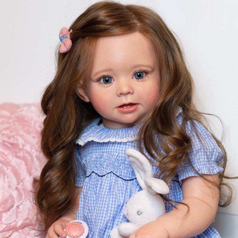 20'' Lifelike Reborn Bonnie Baby Doll Girl 2022, Best Reborn Toy Dolls for Children Valeria -Creativegiftss® - [product_tag]