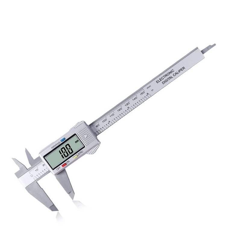 150mm LCD Digital Electronic Carbon Fiber Vernier Caliper Gauge Micrometer