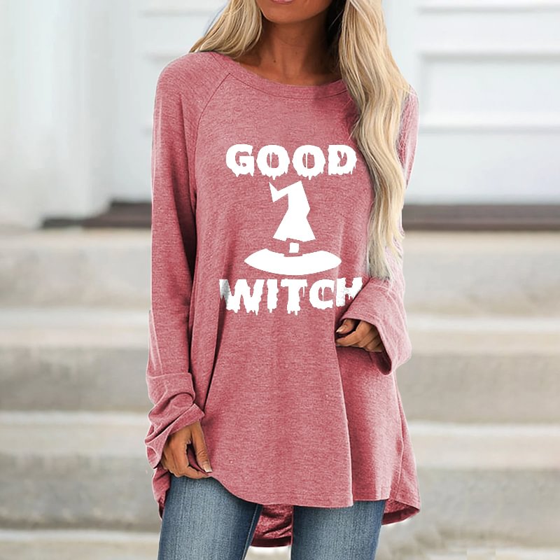 Good Witch Printed Women's T-shirt
